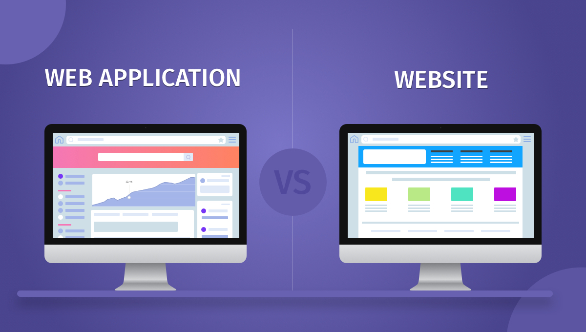 Application web vs site web : Quelles différences ?